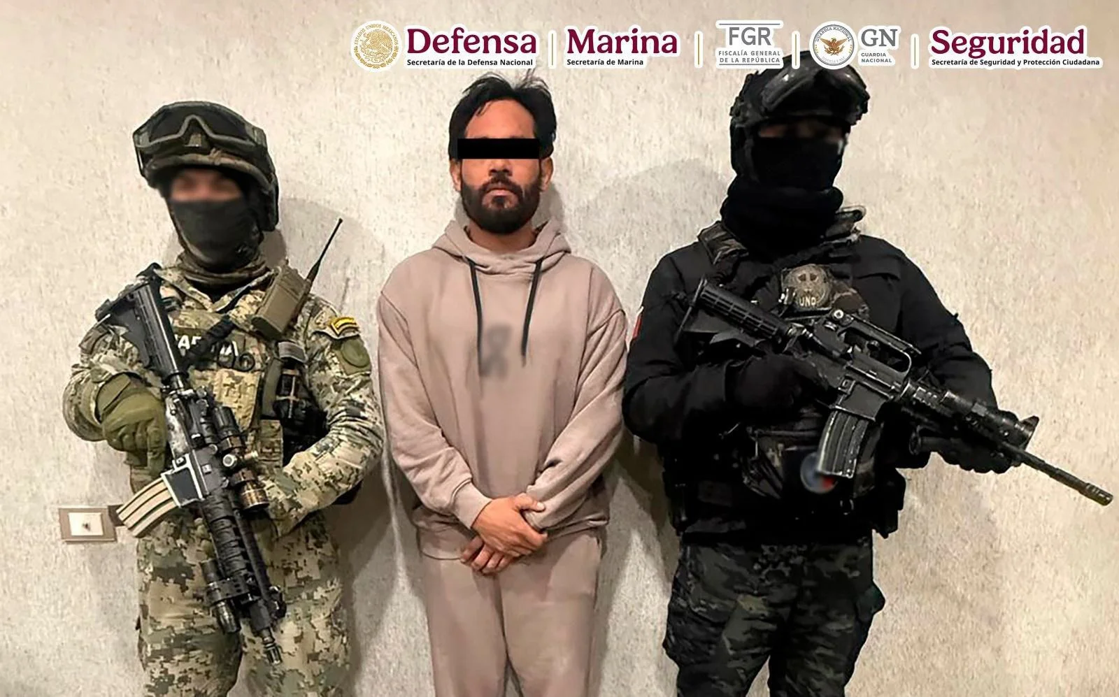 Edgar “N” fue detenido en Durango, según la información emitida, quien es integrante de la organización criminal conocida como “Los Cabrera”.