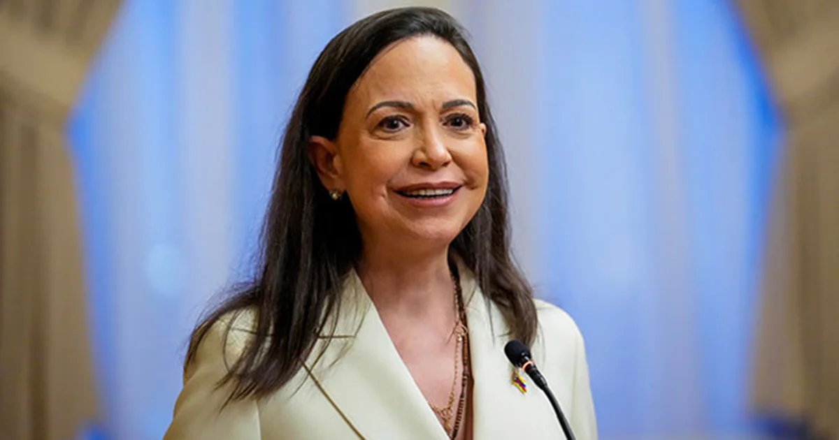 La opositora se mostró tan combativa contra Maduro como convencida de que conseguirán 'liberar' al país