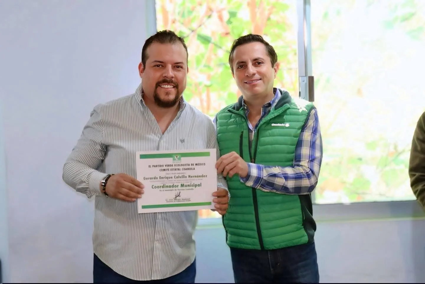 Suma Partido Verde de Coahuila a exliderazgos del PT