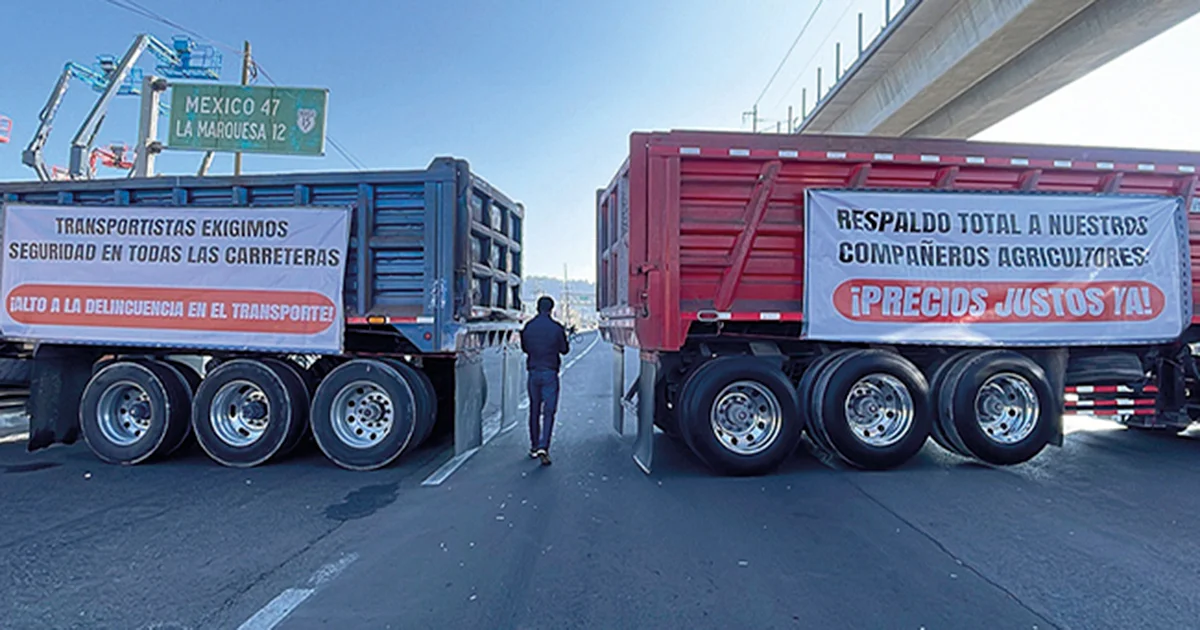 Alistan los transportistas último bloqueo carretero; activan ‘alerta máxima’ en CDMX