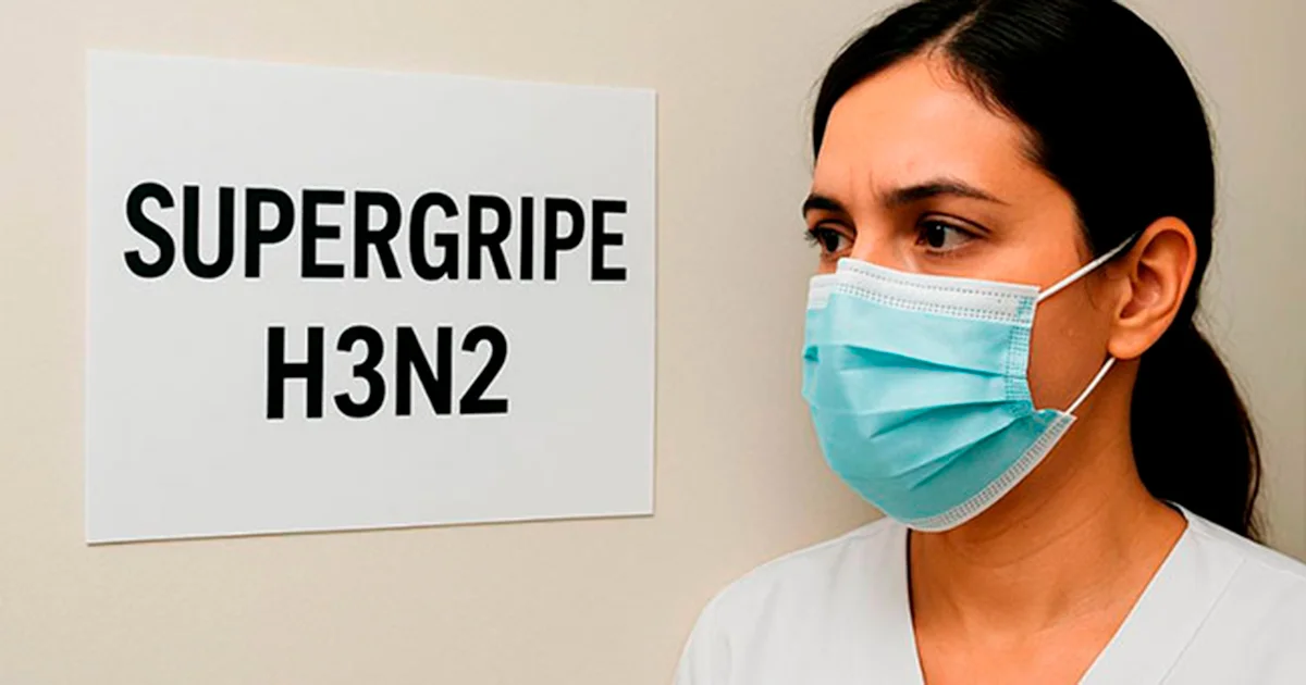 El Instituto Nacional de Enfermedades Respiratorias detectó el virus H3N2 (Super Gripe), cono