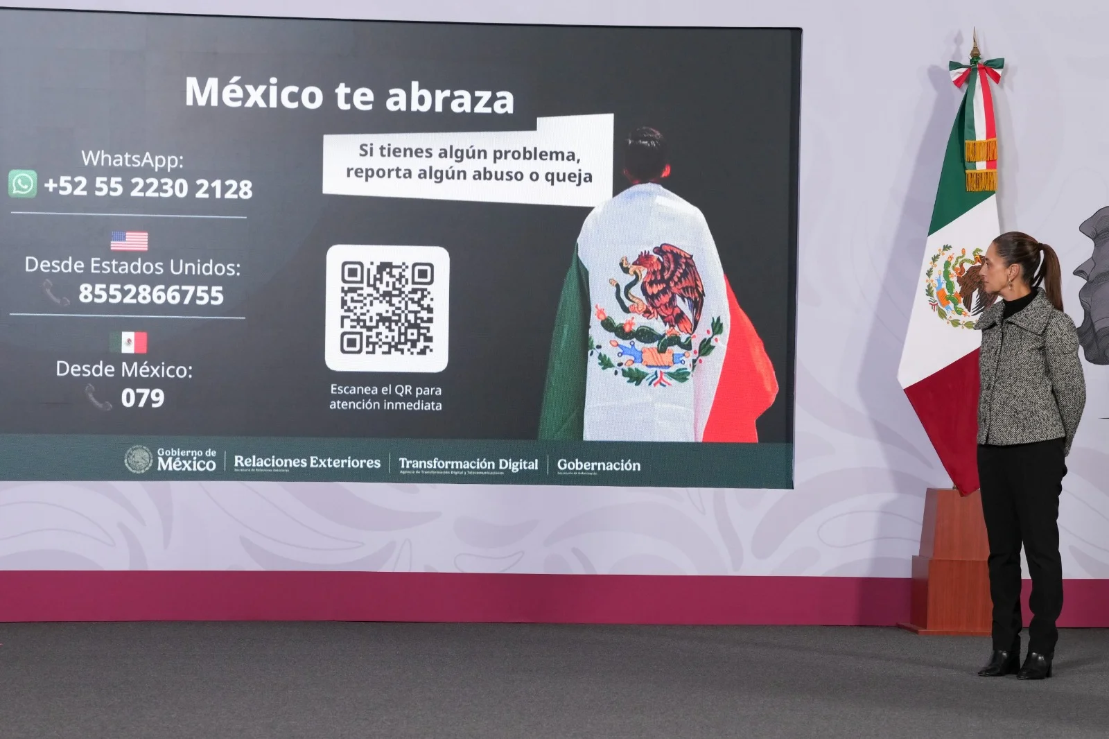 En el Día del Migrante, México reafirma su postura de protección a los connacionales y aboga por la cooperación para el desarrollo como solución de fondo al fenómeno migratorio.