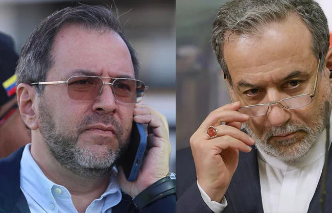 El ministro de Exteriores, Yván Gil, dijo haber recibido una llamada de su homólogo iraní, Abás Araqchí.