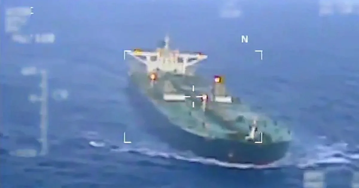 Estados Unidos intercepta tercer petrolero frente a costas de Venezuela
