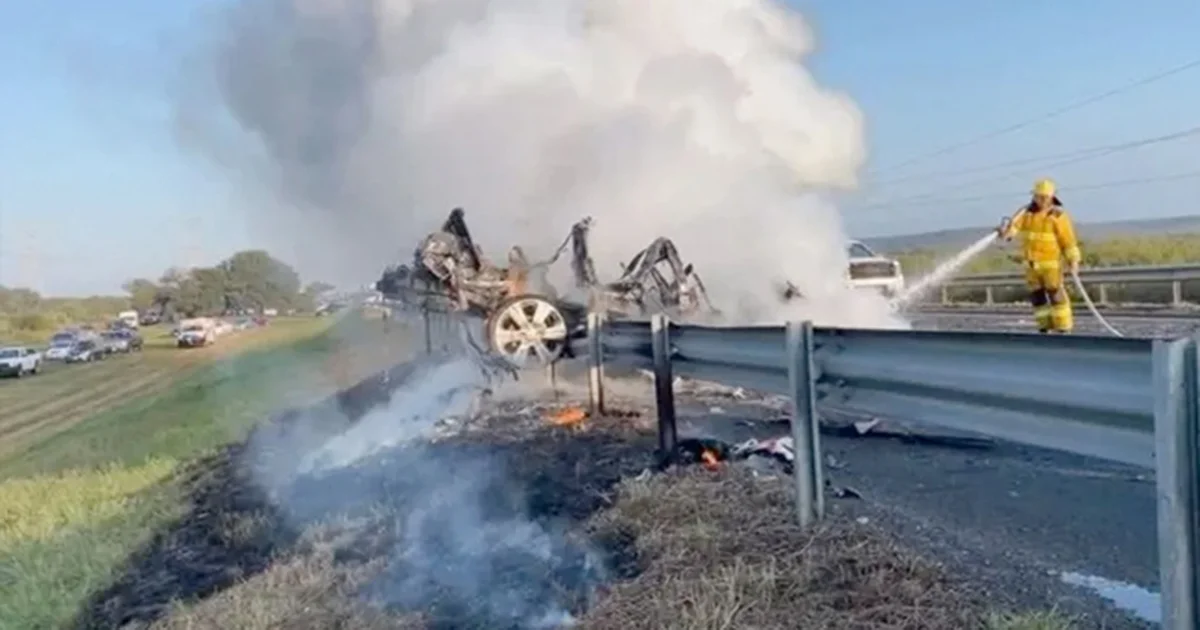Mueren integrantes de familia de Monterrey tras choque frontal en carretera Victoria-Tampico