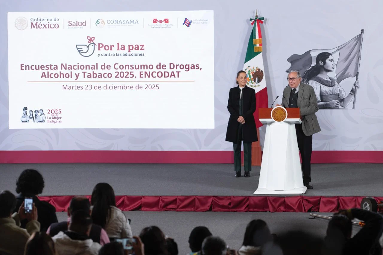 Encuesta nacional revela éxito de estrategia preventiva: consumo de fentanilo y drogas ilegales en adolescentes registra disminución significativa.