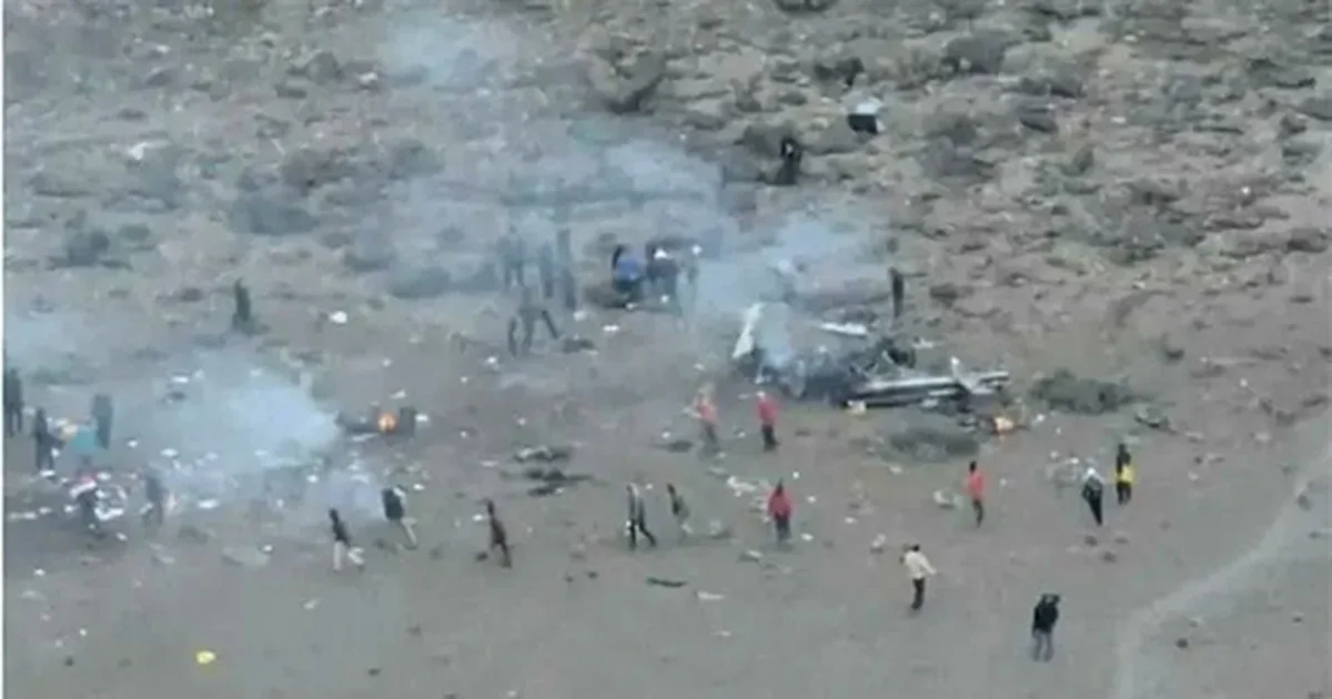 Mueren cinco personas al caer helicóptero en el monte Kilimanjaro durante misión de rescate