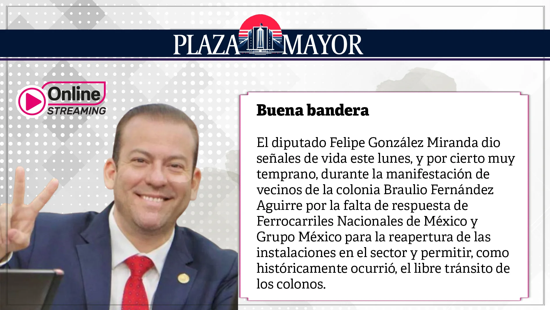 Felipe tomó la bandera y hoy tiene la representación de los afectados. El asunto dará para más.