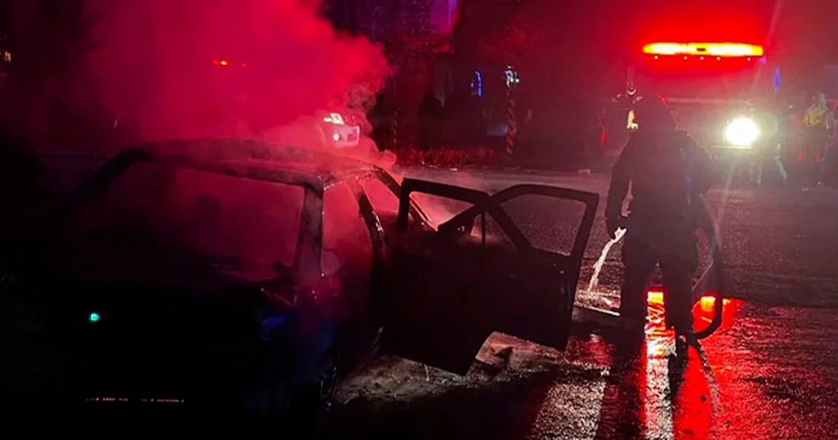 Los presuntos responsables de accidente huyeron durante una riña registrada tras los hechos.
