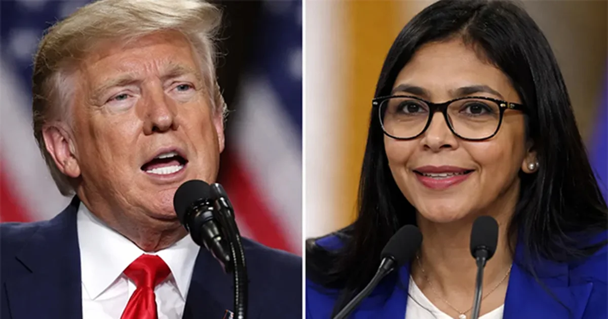 Trump amenaza a Delcy Rodríguez: ‘Pagará un precio más alto que Maduro si no hace lo correcto’
