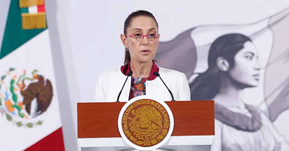 La Presidenta mexicana señaló que solo los pueblos pueden construir su propio camino