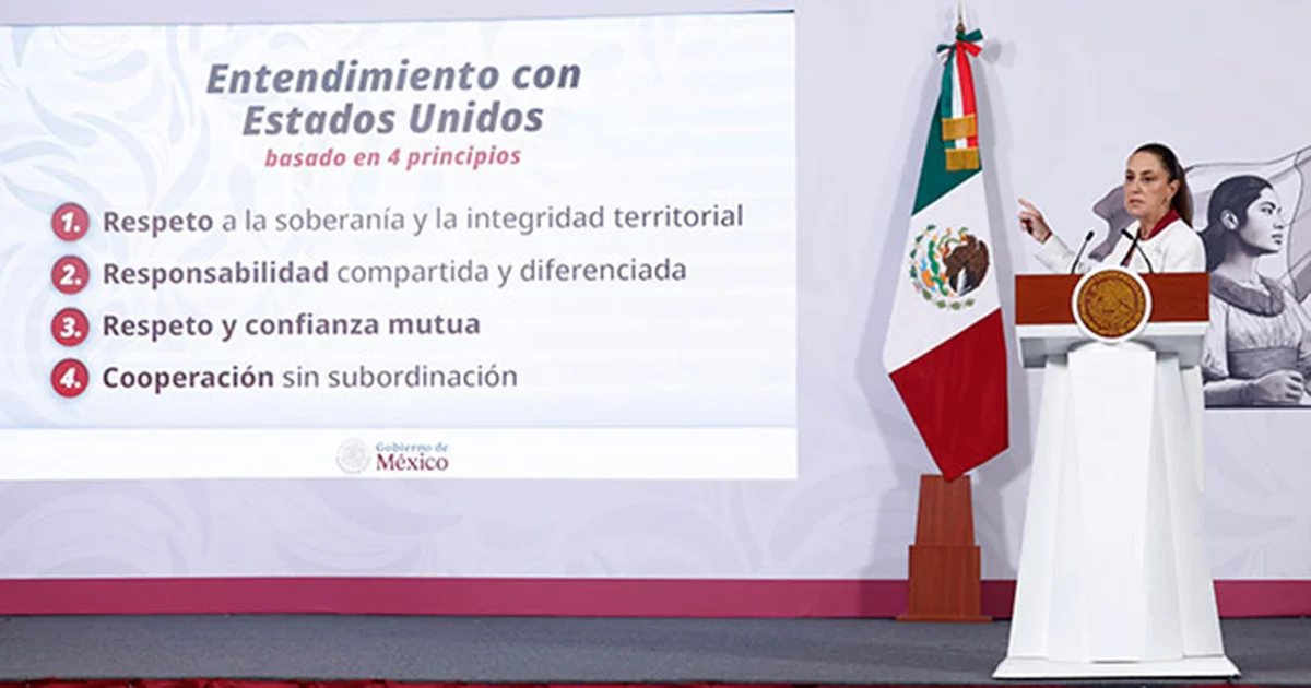 Niega Sheinbaum miedo a cárteles; no ve riesgo de ‘invasión’ a México