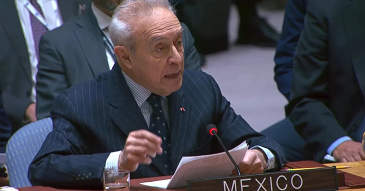 Advierte embajador Vasconcelos que la paz y estabilidad de la región están en riesgo debido a una creciente escalada de tensiones.