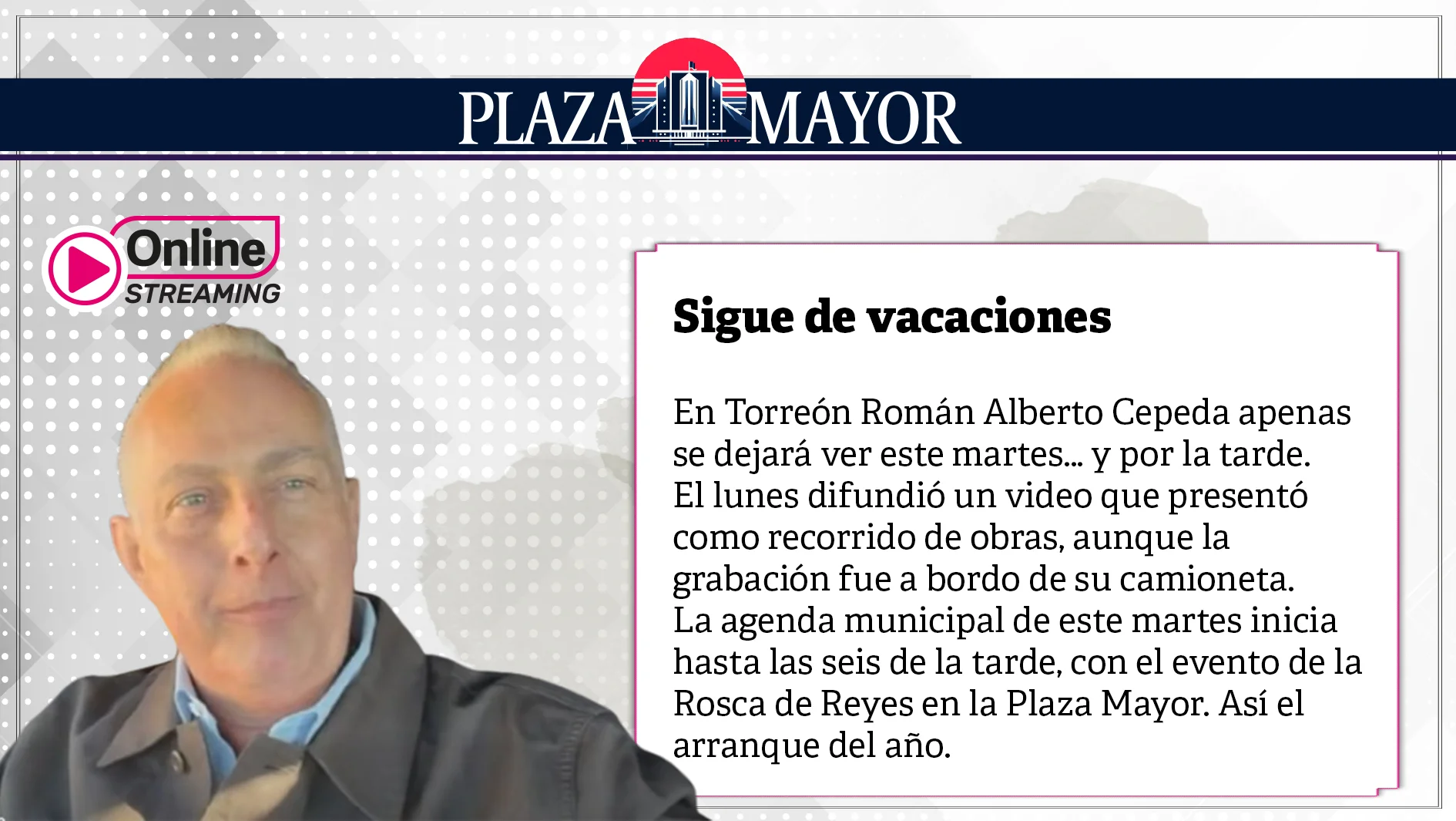 Sigue de vacaciones