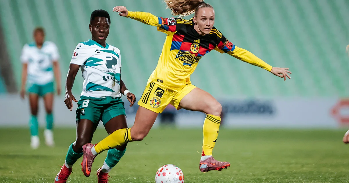 América inicia el Clausura 2026 con sufrida victoria ante Santos en la Liga MX Femenil