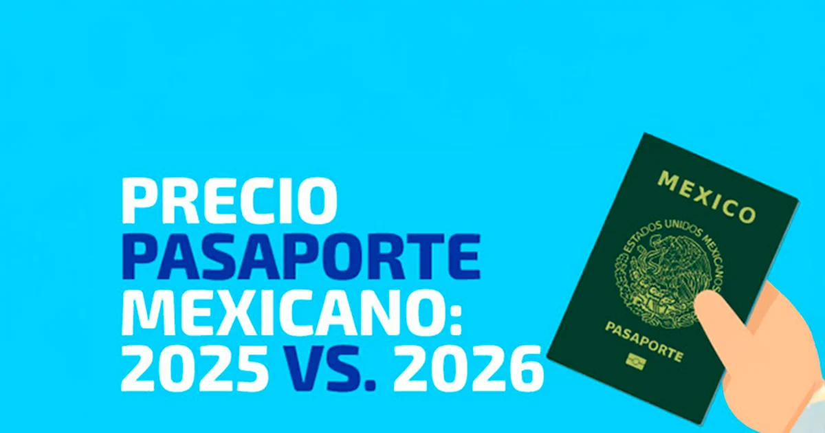 El pasaporte mexicano modifica su costo cada año y para el 2026 se espera lo mismo; si deseas tenerlo, estas podrían ser las nuevas cantidades a pagar