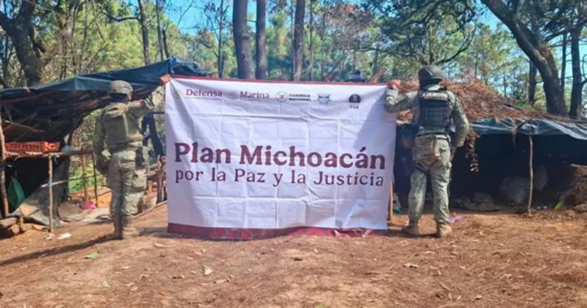 También fueron asegurados de vehículos y dinero en efectivo, informó la Defensa.