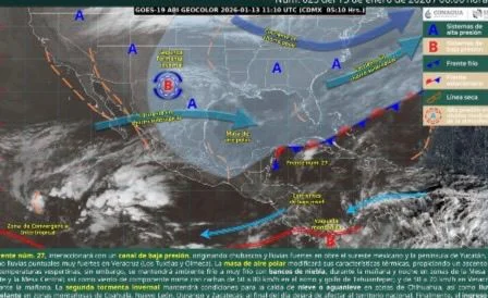 Pronóstico: frío intenso matutino y clima fresco por la tarde en La Laguna. Conagua prevé temperaturas mínimas de 3°C y máximas de 13°C para los próximos días.