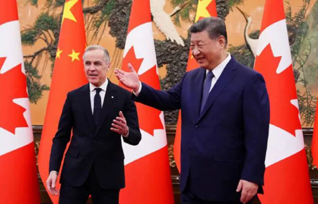 La visita de Carney a China, que concluye este sábado, se produce tras años de fricciones derivadas de disputas comerciales y de seguridad.