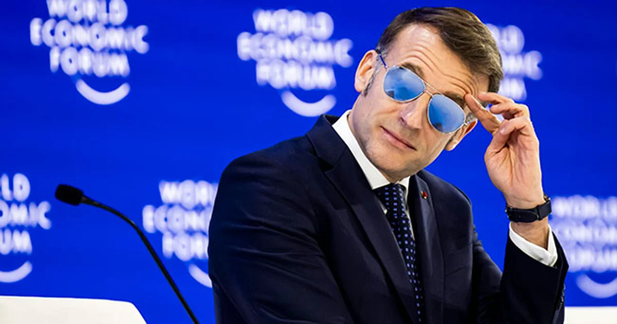 'No hay que dejarse impresionar' por las amenazas de Estados Unidos: Macron en Davos