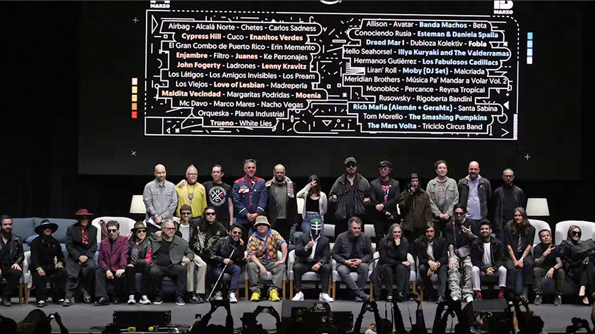 Lenny Kravitz y Los Fabulosos Cadillacs encabezan el Vive Latino 2026