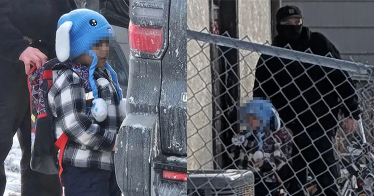 El pequeño habría sido usado como ‘cebo’ por los agentes para que les permitieran entrar a la casa a verificar si había otros familiares.