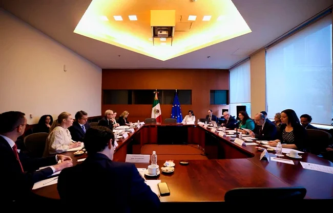 México y la UE acordaron fortalecer la cooperación en áreas críticas como la seguridad y la movilidad humana (migración)