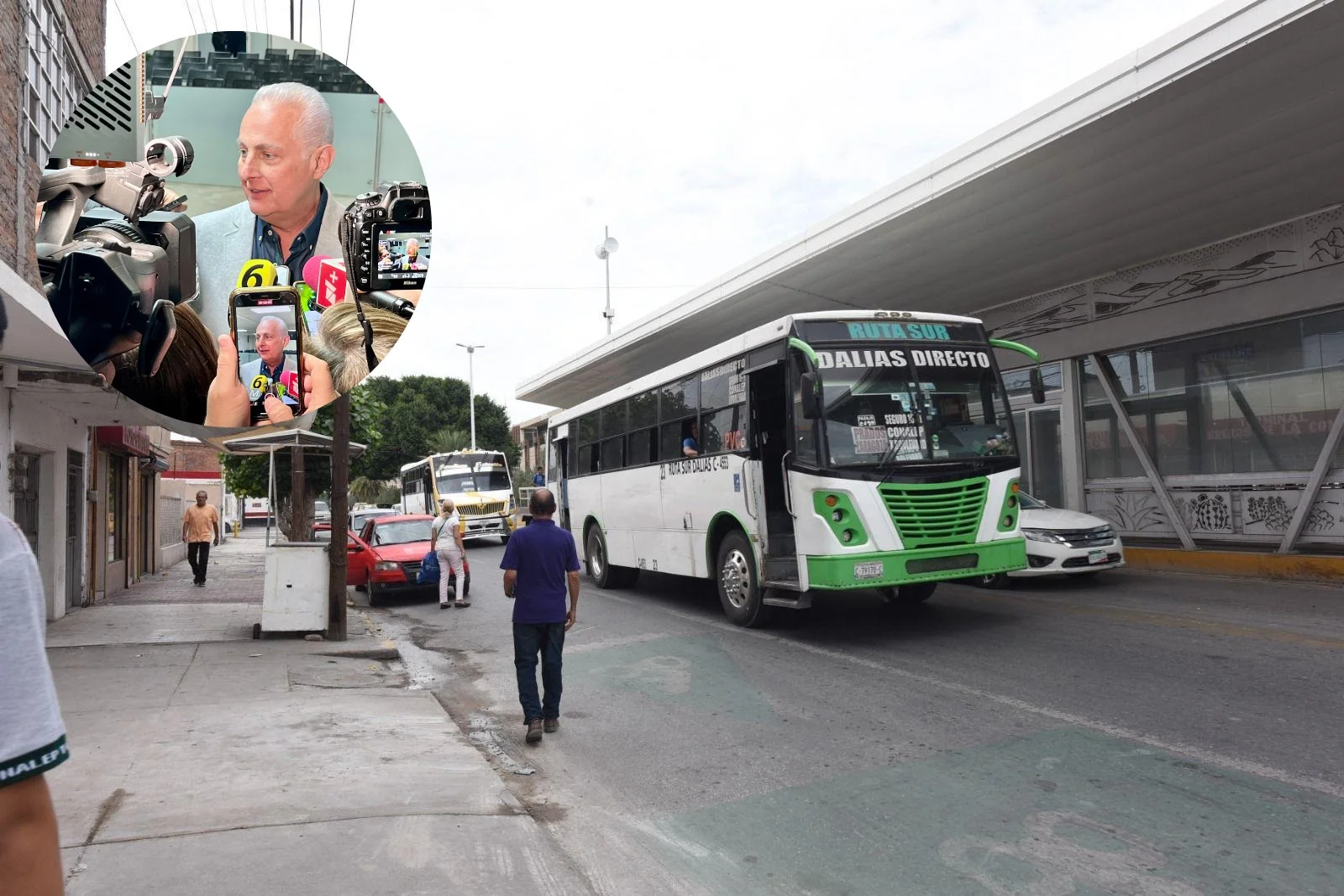 Alcalde de Torreón descarta suspensión del transporte público y afirma que cualquier aumento tarifario dependerá de mejoras técnicas en el servicio.