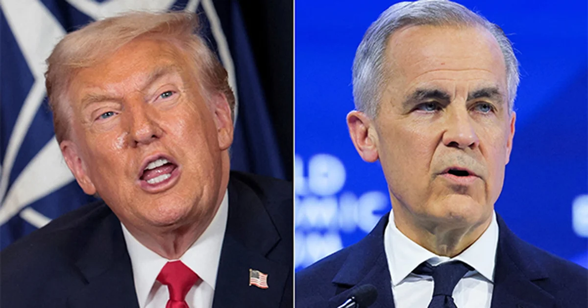 Trump dijo que si Mark Carney ‘pretende convertir a Canadá en un punto de entrada para que China envíe productos a EU, está equivocado’