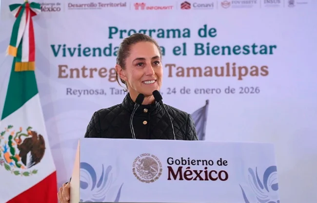 Sheinbaum reafirma soberanía nacional desde Reynosa, “México negocia, pero no se subordina”