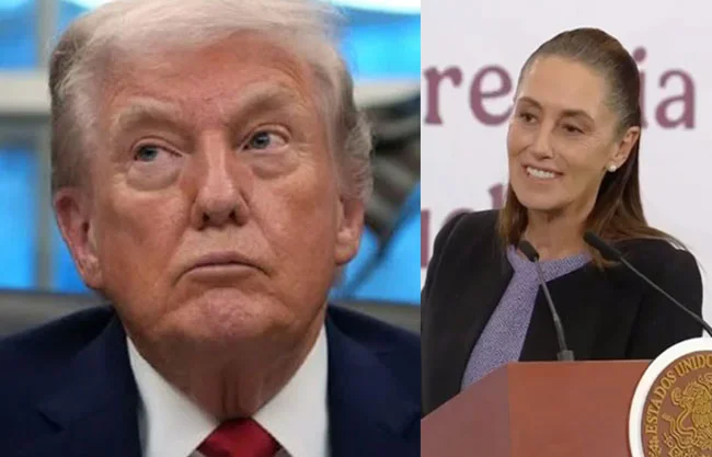 El Presidente de Estados Unidos, Donald Trump reconoció que México tiene una líder maravillosa e inteligente.