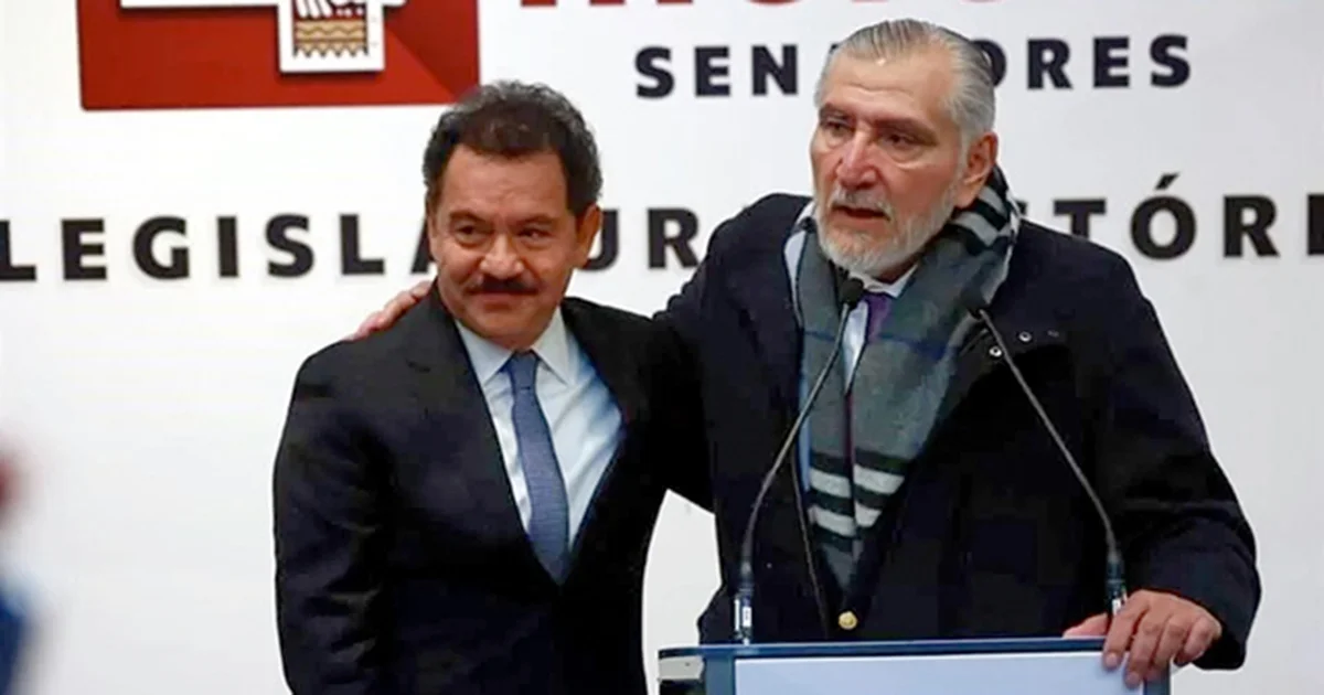 Adán Augusto López Hernández anunció su salida como presidente de la Jucopo en el Senado y lo suplirá en el cargo Ignacio Mier
