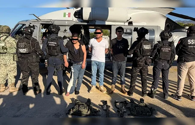Sandra Lizeth “N” fue capturada el pasado 22 de enero durante un operativo conjunto entre fuerzas federales y estatales en la comunidad de Santa Ana