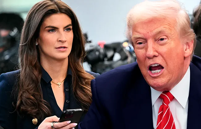 Trump arremete contra reportera de CNN Kaitlan Collins en la Oficina Oval