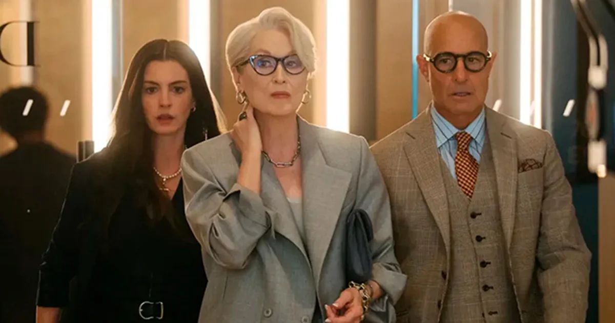 Anne Hathaway invita a los fans a vestirse con estilo para ver The Devil Wears Prada 2