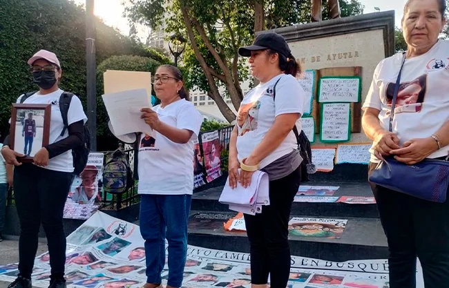 El colectivo acusa a la Fiscalía de realizar investigaciones superficiales y de no tener búsquedas en campo programadas para la organización