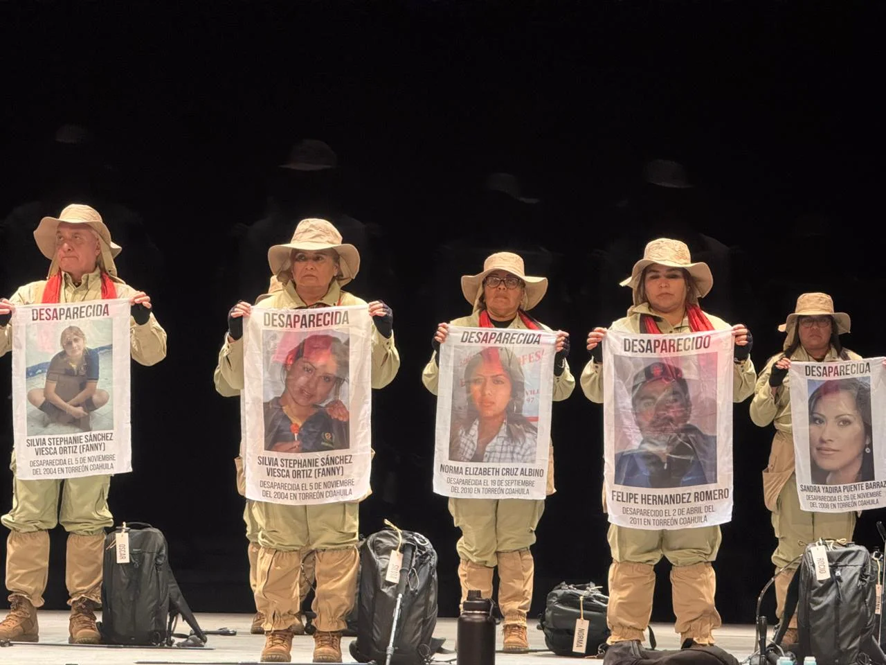 El arte acompaña la búsqueda de personas desaparecidas en Torreón