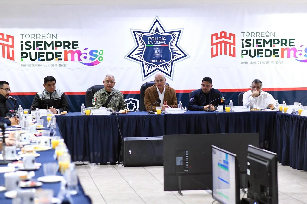 Refuerzan estrategia para mantener el orden público en Torreón
