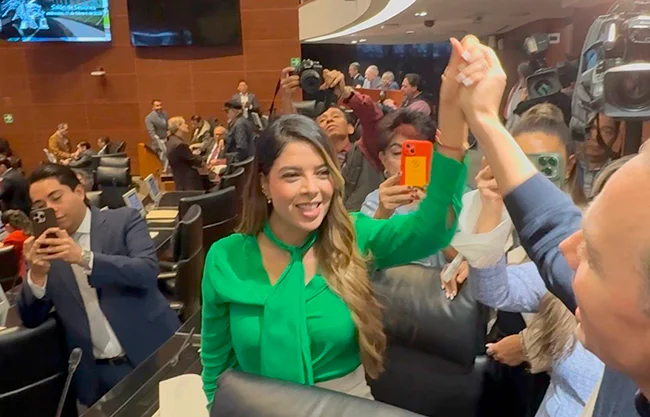 Velasco ‘destapa’ a Ruth González para gubernatura en SLP: ‘Ojalá se anime’