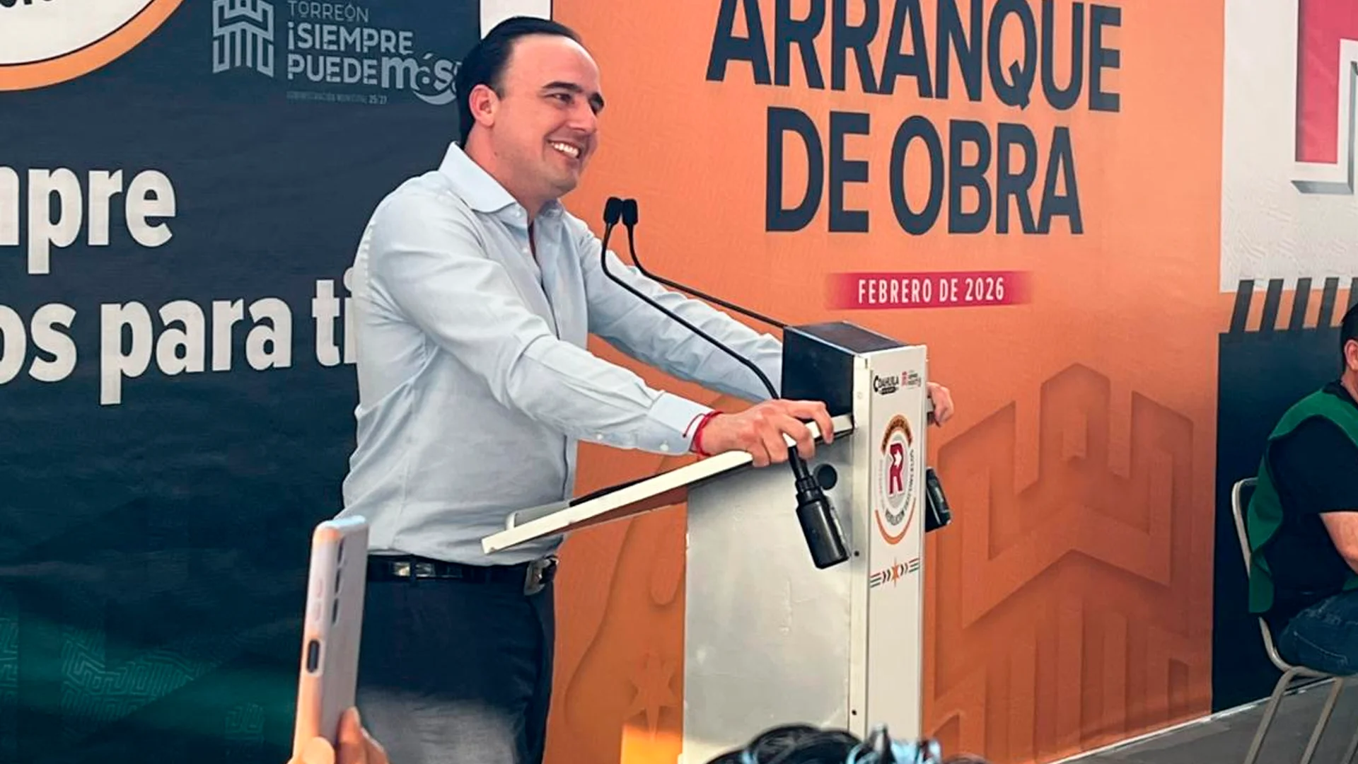 “Aquí no andamos polarizando, grillando, ni diviendo”: Gobernador Manolo Jiménez Salinas