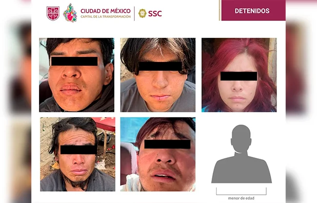 Mientras se realizaba el rescate en Xochimilco, otra célula de la SSC intervino en la colonia Quiahuatla, alcaldía Tláhuac