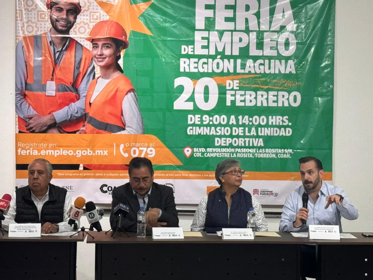 Feria de Empleo 2026 en La Laguna ofrece más de mil vacantes con salarios competitivos. Participan más de 30 empresas este viernes 20 de febrero.