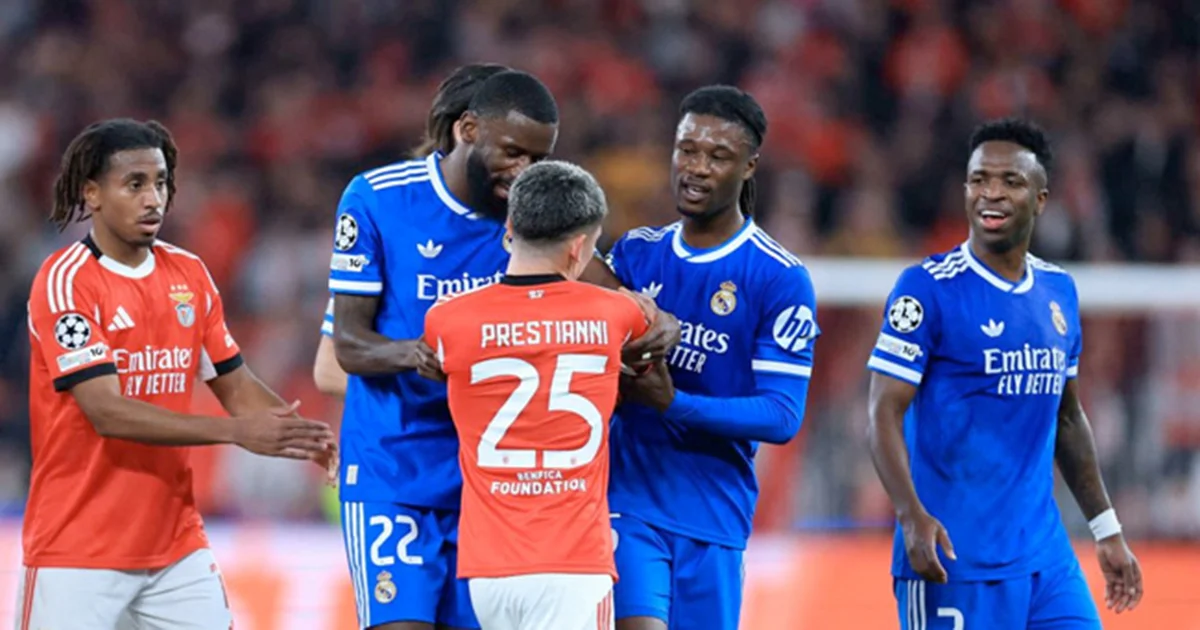 Vini Jr. acusa de racismo a Prestianni, que se arriesga a 10 partidos de sanción; Mbappé pide que se le prohíba volver a jugar la 'Champions'