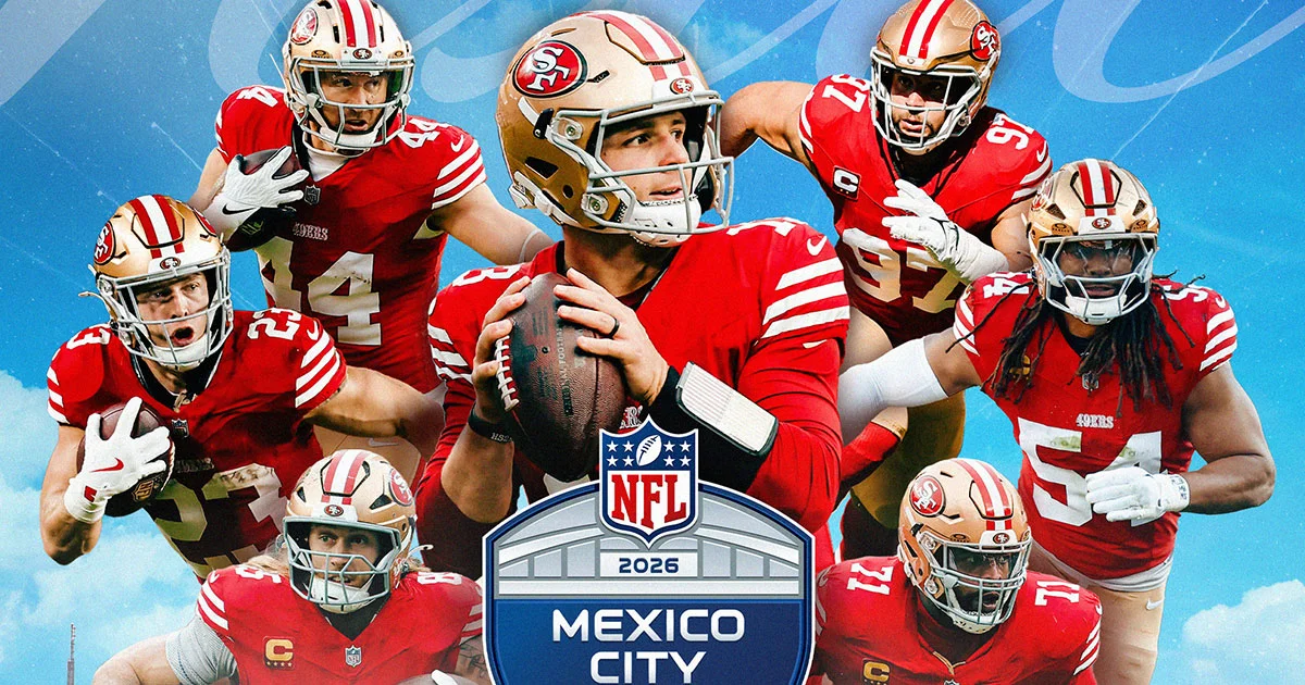 San Francisco 49ers jugarán como locales en México en 2026