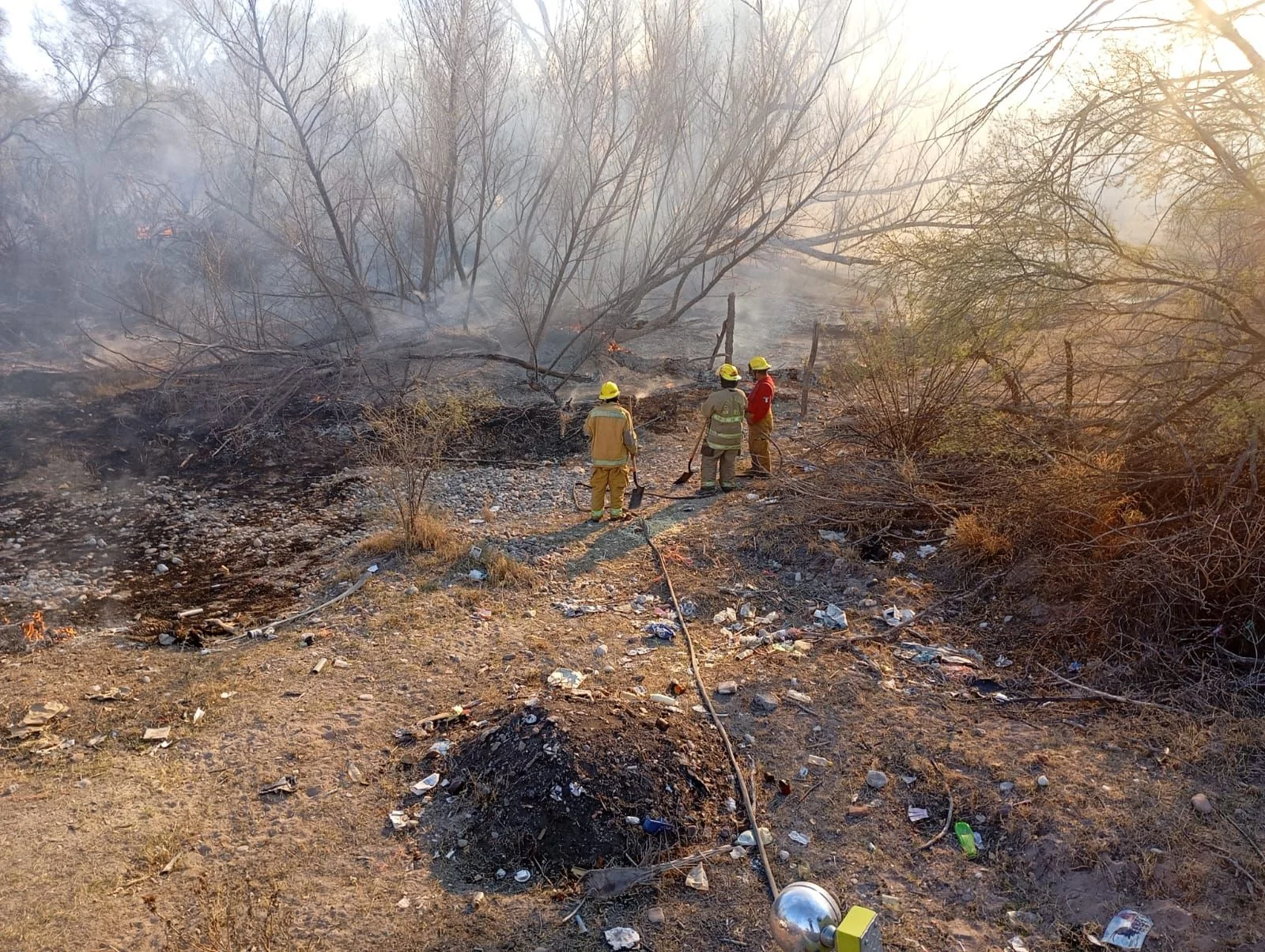 Autoridades exhortan a evitar quemas tras registrarse dos incendios en Lerdo