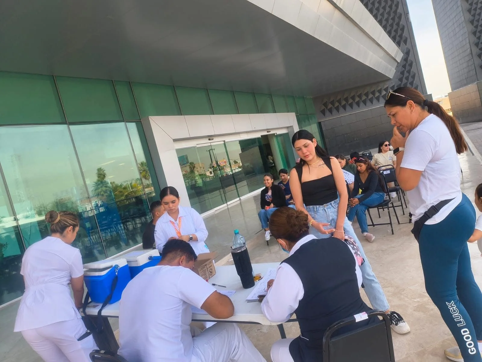 Continúa vacunación contra el sarampión en Torreón