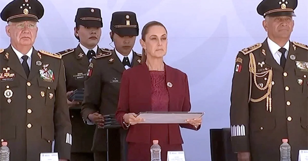 Ejército garantiza independencia ante presión externa: Sheinbaum