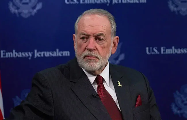 Israel "tiene derecho" sobre Medio Oriente, dice embajador de EU: "Está bien si se lo quedan todo"