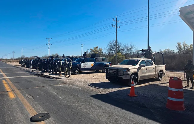 Refuerza operativos y seguridad en zona norte de Coahuila