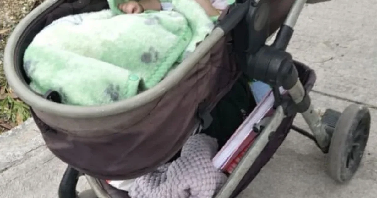 Pareja abandona a bebé de 5 meses en parque de San Nicolás tras discutir